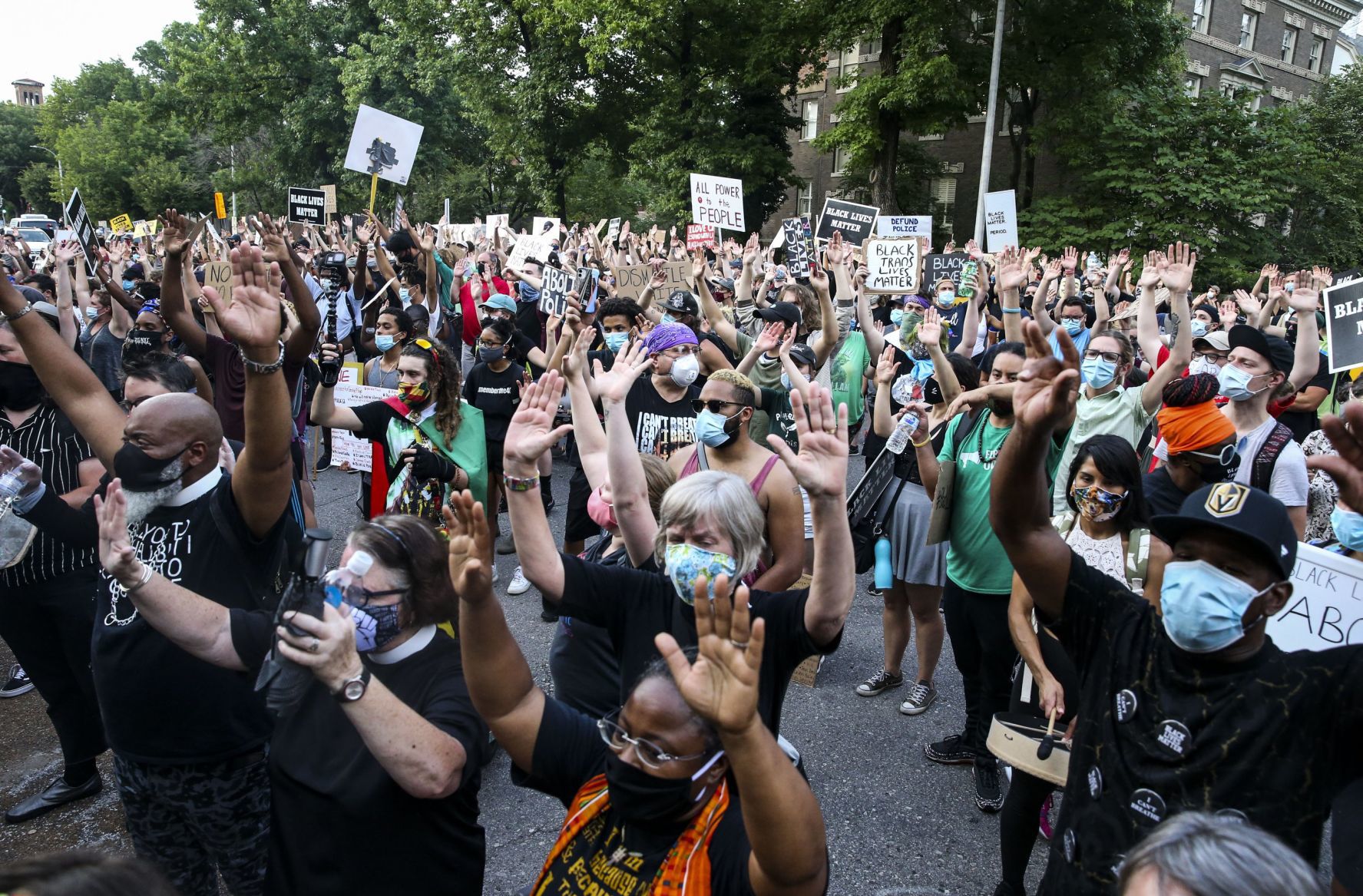 ExpectUs marches through the Central West End